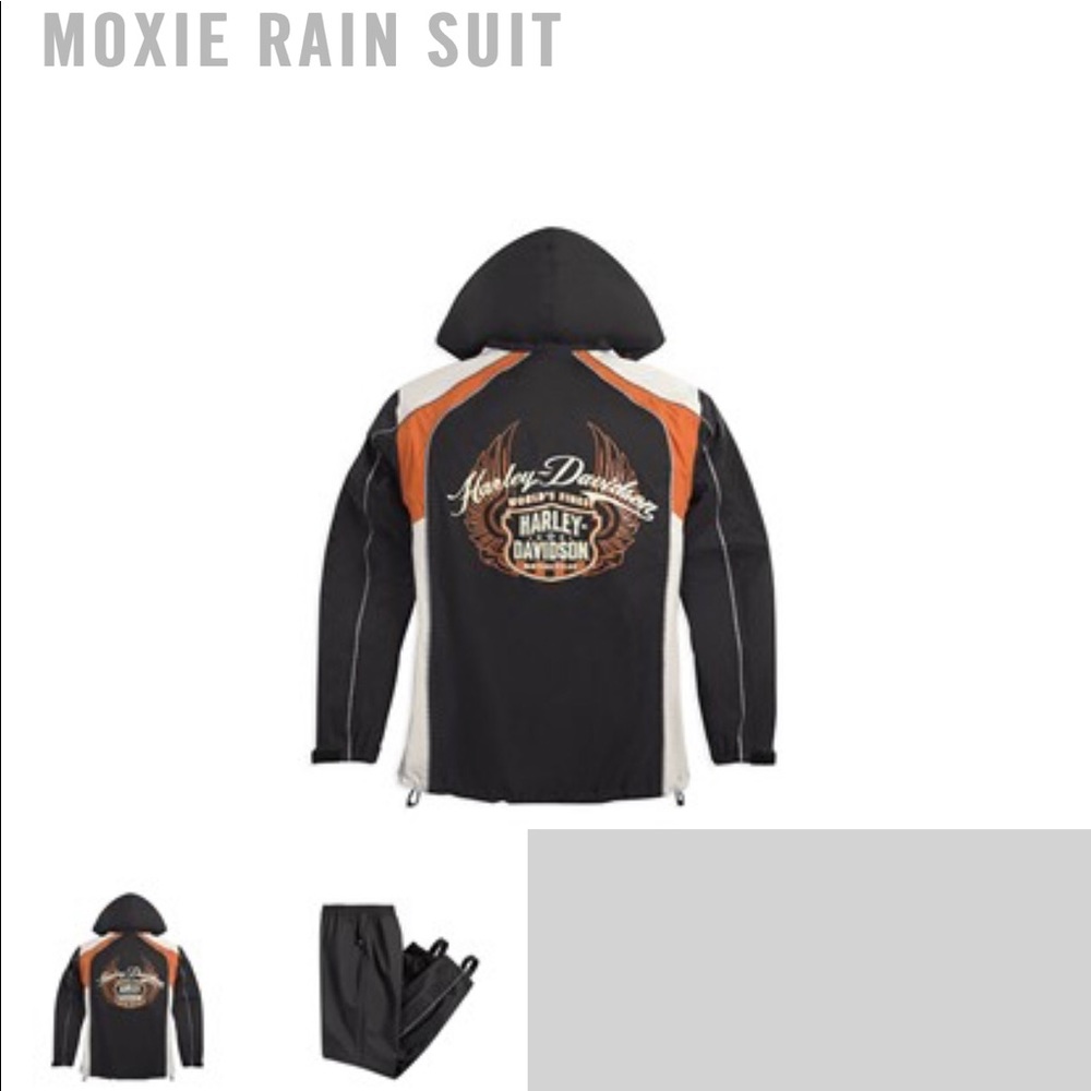 Women’s Harley Davidson Moxie Rain-suit, NWT